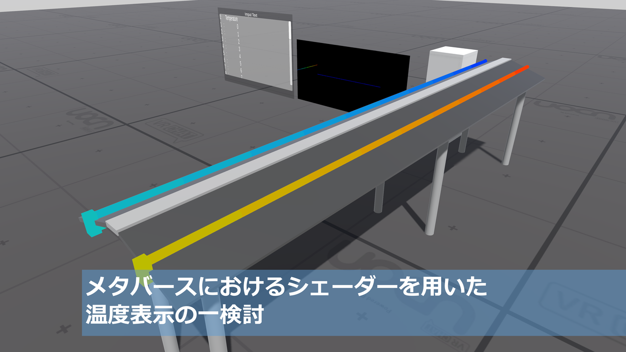 メタバースにおけるシェーダーを用いた温度表示の一検討のサムネイル